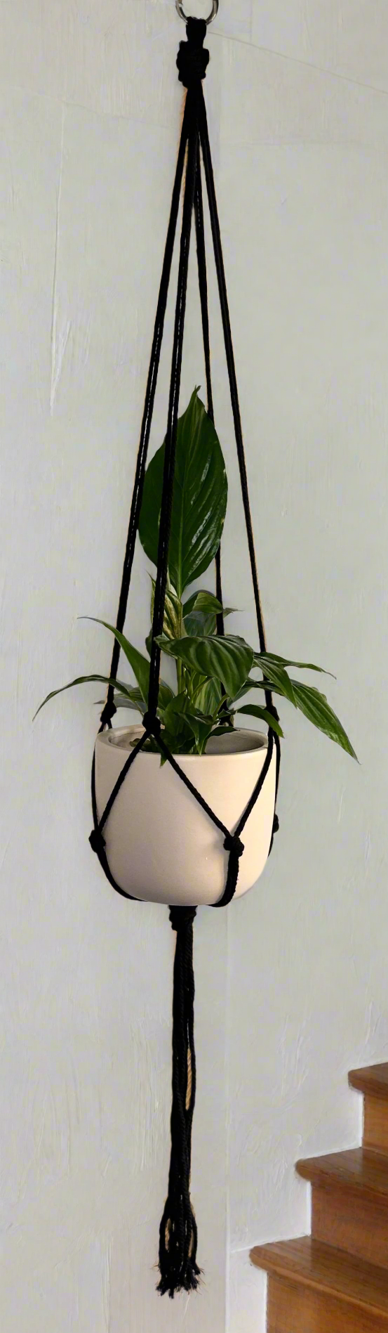 Plant & Pot Hanger - Black